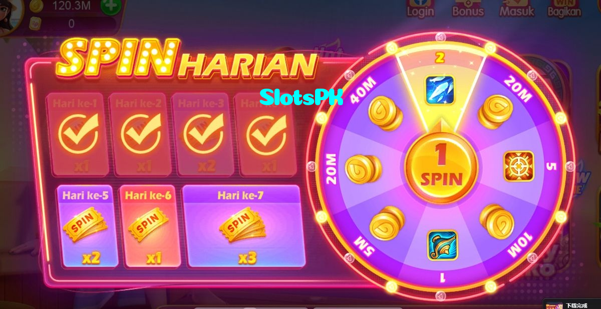 SlotsPK casino presented on mobile device in Pakistan with slots and live games